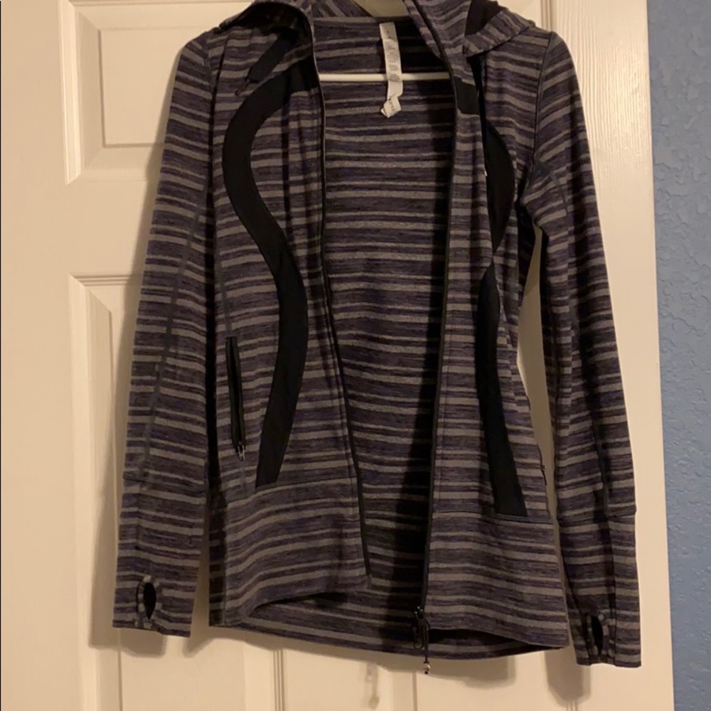 Lululemon jacket with hoodie